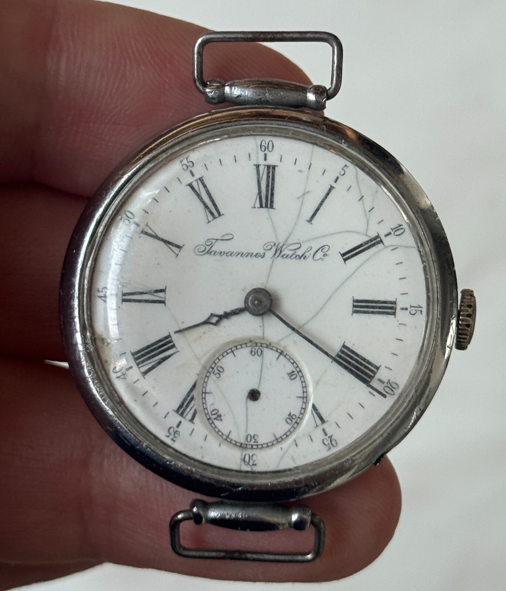 Vintage WWI / WW1 Tavannes Military Trench / Wrist Watch | eBay