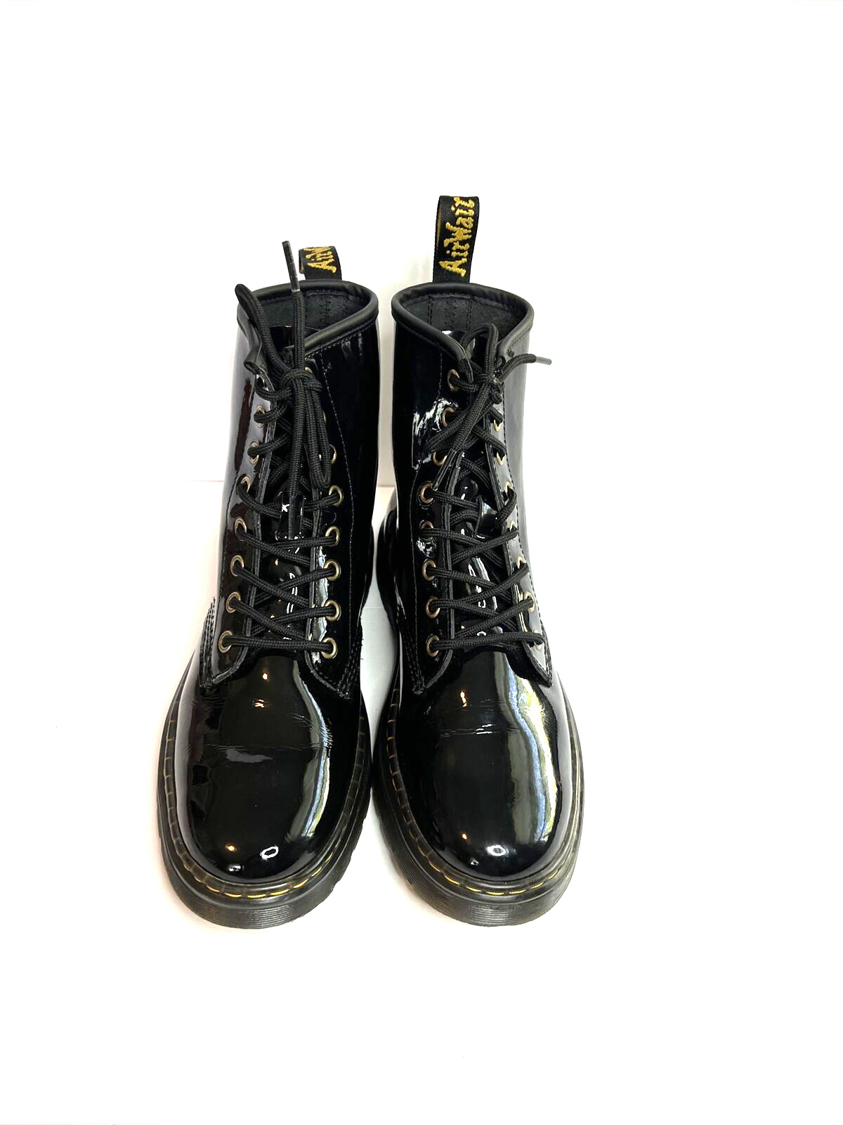 Dr. Doc Martens Zavala Black Leather Lace Up Boot… - image 2
