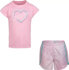 Nike Kid's 2 Piece Short Set Tropical Twist