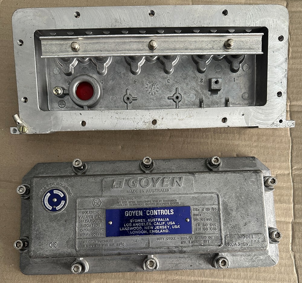 GOYEN Pulse Jet Valves pilot valves box RCA3-6VFP6(no coil) | eBay