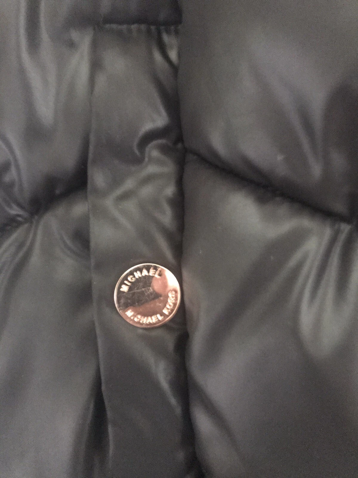 Michael Kors parka invernale nero puffer coat bambina taglia 14. Cappuccio con pelliccia.