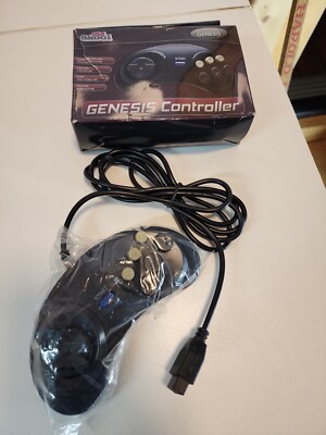 6 Button Arcade Pad compatible with SEGA Genesis/Mega Drive 1 2 & 3 (Retro!!)