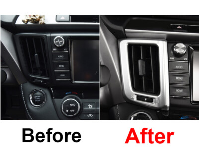 05-10 Chrysler 300 Dashboard Dash Driver Passenger Outer AC Heat Air Vents 2376