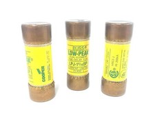Bussmann Low-Peak Dual-Element Time-Delay Fuse LPJ-1 6/10SP Lot of 3 NOS
