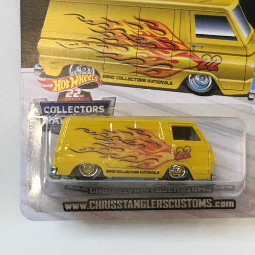 60's Dodge A100 Van 2022 Charlotte RLC Hot Wheels Convention Newsletter 980 Made - Picture 2 of 14