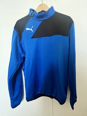 Sweat Puma Football Bleu/Noir - Photo 1/2