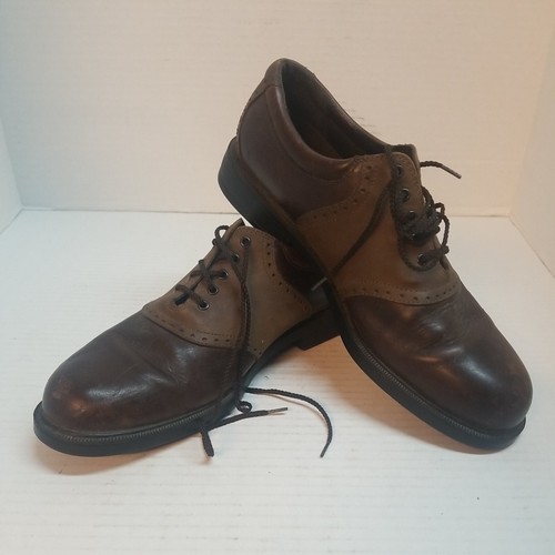 Rockport Men's 11M Leather Saddle Shoes 