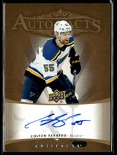 2022-23 UD Artifacts 2005-06 Retro Auto Facts Colton Parayko Auto #RAF-PA H6R1F