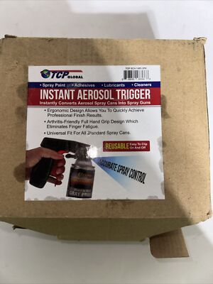 TCP Global Instant Aerosol Trigger - 2 Pack - Ergonomic Design, Universal Fit