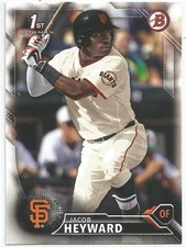 Jacob Heyward San Francisco Giants 2016 Bowman Draft