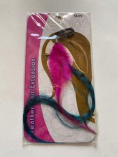 Stylin' Feather Hair Extension - Red Green 1-pc WG79454EX women custom NEW