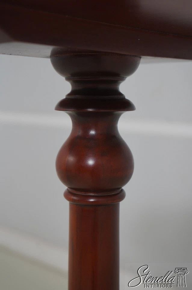 68835: Soporte pedestal de cereza base tallada en piña Foto 4 de 4