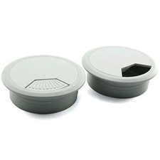 2pcs 2inch Desk Wire Cord Cable Grommets Hole Cover for Office PC Desk Cable