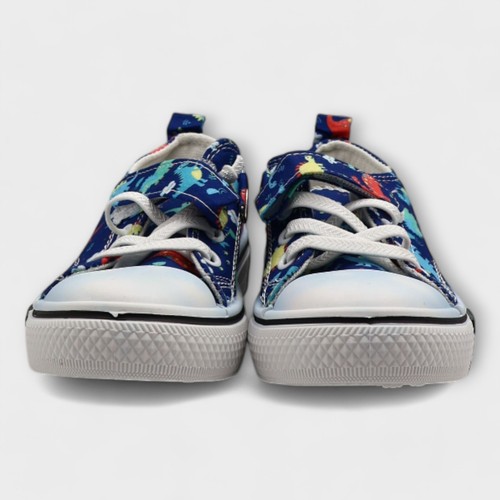 Toddler Boys Girls Slip On Sneakers Adjustable Strap Size 29 - Picture 4 of 9