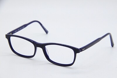 MOREL LIGHTEC 30007I BB32 BLUE SILVER DESIGNER AUTHENTIC FRAMES EYEGLASSES 50-15