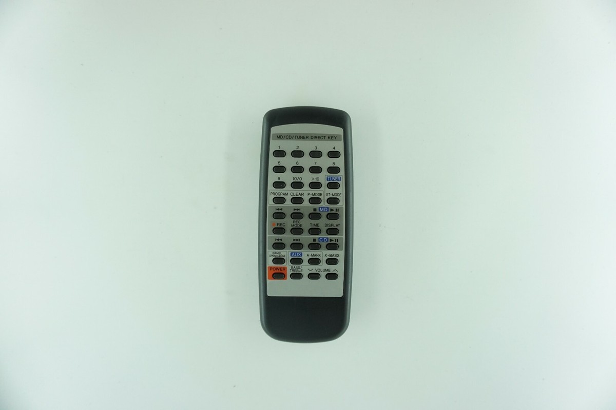 Remote Control For Sharp MD-R1 MD-R2 MD-F11 Minidisc MD CD Boombox System Player