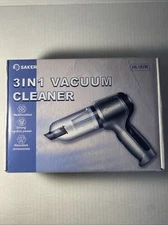 Saker Mini Vacuum Cleaner for Car,3 in 1 Keyboard Vacuum Cleaner Wireless Vacuum