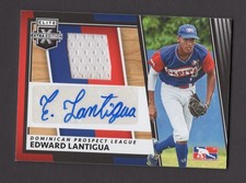 2022 Panini Elite Extra Edition - Edward Lantigua #DMS-EL - Rookie Patch Auto