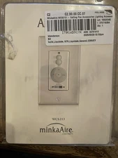 MinkaAire WCS213 Ceiling Fab Wall Control Mount Also for RCS223 AireControl