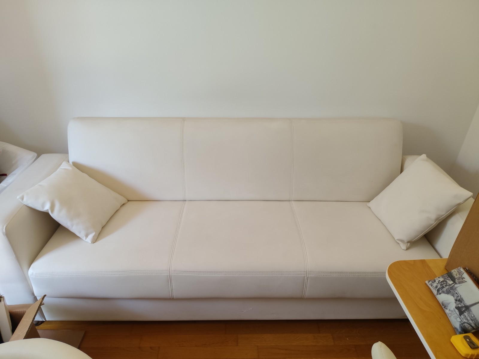 Divano Contenitore ecopelle 3 posti