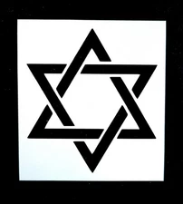 Star of David Reusable Stencil