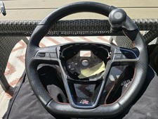 SEAT IBIZA Multifunction STEERING WHEEL red stitching 