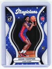 2023-24 Donruss #4 Ausar Thompson Magicians Detroit Pistons RC