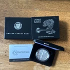 U.S. Mint 2025 American Eagle 1 oz Silver Proof Coin Laser Engraved w/ Box