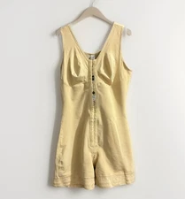 YIANNA Fajas Shapewear Postpartum Tummy Control Bodysuit BEIGHE Sz XL NEW