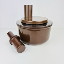 Bosch Universal 6012 6712 6412 0710 MUM6 Rührschüssel Schüssel Braun Stopfer