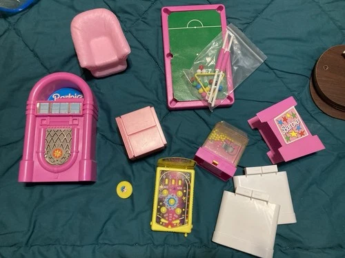 Vintage Barbie Game Room Set