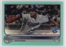 2022 Chrome NPB Nippon Professional Baseball Aqua Refractor /199 Hiroto Fuku o1w