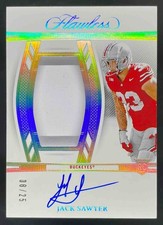 2025 Panini National Treasures Jack Sawyer Flawless RC Gem Signatures /25 Auto
