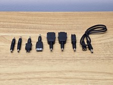 8Pcs DC Power Charger Adapter Tips Jack Plugs Universal For Laptop Notebook