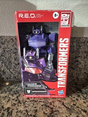 Transformers R.E.D. 2022 Decepticon SHOCKWAVE Figure - Walmart ***RARE***