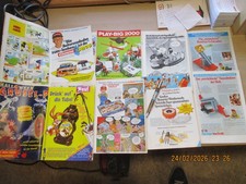 MIcky Maus  47 verschiedene  MIttelseiten Werbebeilage  1970er 1980er