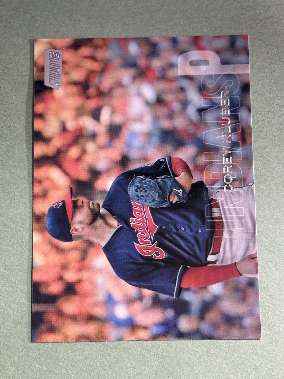 Corey Kluber 2018 Stadium Club Cleveland Indians #41 JJ172