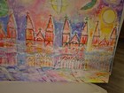 "Churches In The Mist,Religous",20"×24"acrylic painting,Impressionist,M Waldo — photo 5