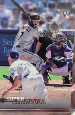 2023 Topps Stadium Club - Corbin Carroll #131 Black Foil (RC)