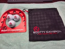 Scotty Cameron Circle-T Red Metal Putting Cup Kit (New)