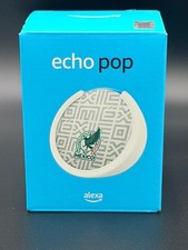 Amazon Echo Pop Mexico National Team Limited Edition Alexa Smart Speaker White
