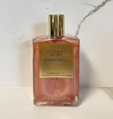 New Victoria s Secret BOMBSHELL Shimmer Body Oil  ~ 3.2 fl oz