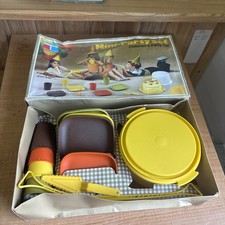 TupperToys Tupperware Mini-Party Set 1980- IN ORIGINAL BOX       