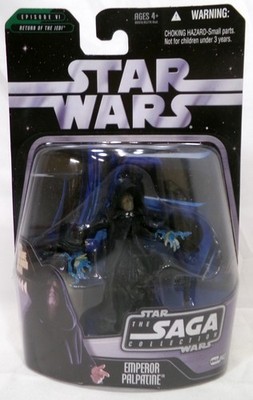 Star Wars Saga Collection #043 Emperor Palpatine 3.75'' Figure Hasbro 2006 New