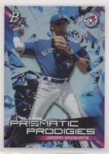 2019 Bowman Platinum Wal-Mart Prismatic Prodigies Jordan Groshans #PPP-4 1u6