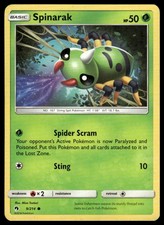 Pokemon Spinarak SM - Lost Thunder - 9/214 LP