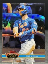 2021 Topps Stadium Club Chrome 1991 Design Variation #281 Pete Alonso Mets