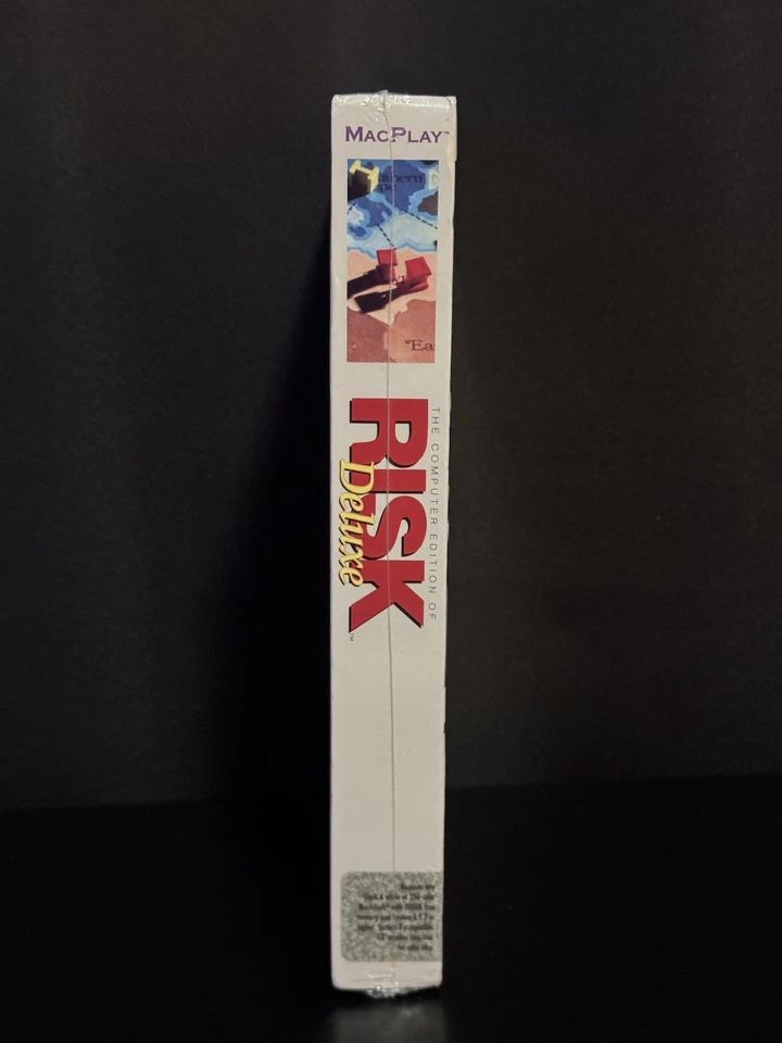 Risk Deluxe Apple Macintosh 3.5" Disk 1994 Mac Big Box Game Complete Vintage NEW - Image 4 of 4