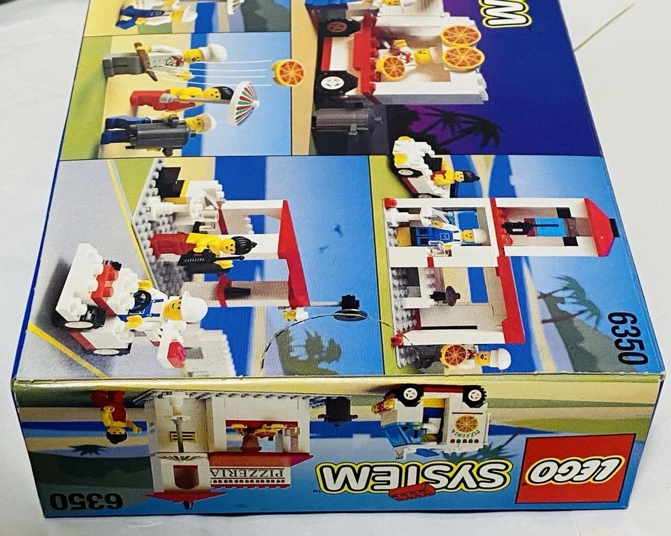 LEGO System: 6350 Pizza To Go 1994 New Sealed Box Free Shipping - Image 4 of 4