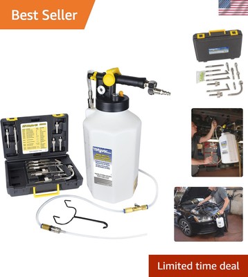 Mityvac ATF Fluid Extractor & Refill Kit - 2.5 Gallons, Air-Powered Precision